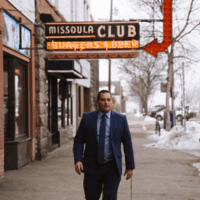 Dave Maldonado in Downtown Missoula
