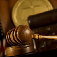 Gavel in a Courtroom